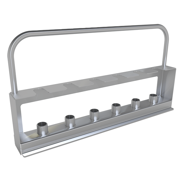 Soporte para tráqueas (hasta 36 unidades)