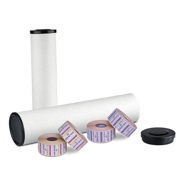 Etiquetas de 3 linhas com indicador químico para vapor e VH<sub>2</sub>O<sub>2</sub>